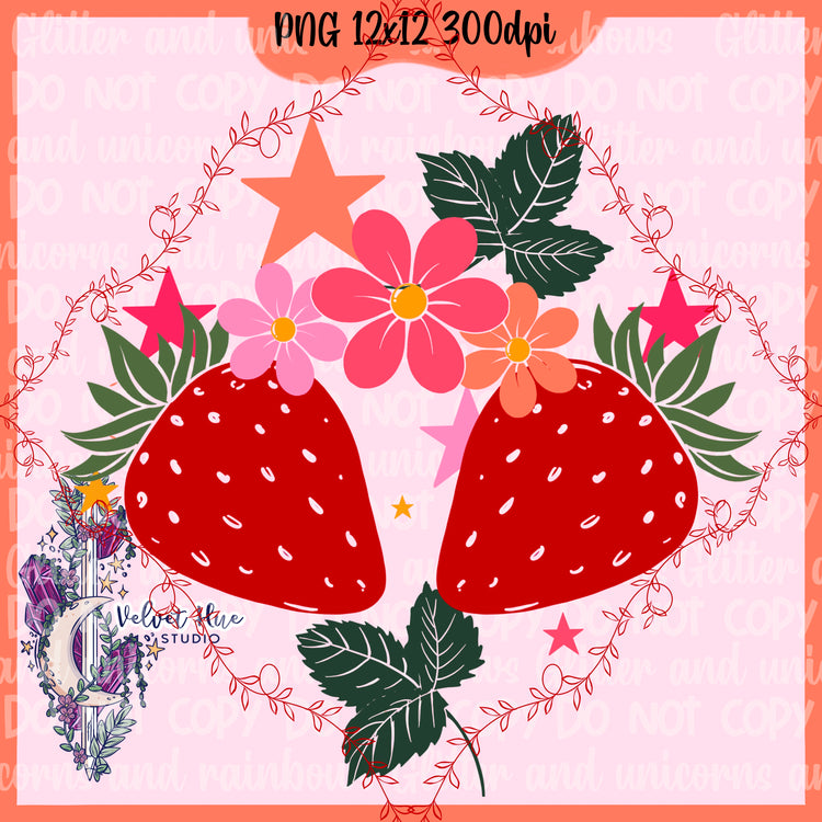 Strawberry Fruit seamless