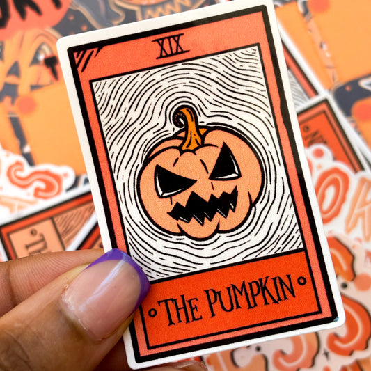 The Pumpkin halloween 🎃 vinyl sticker