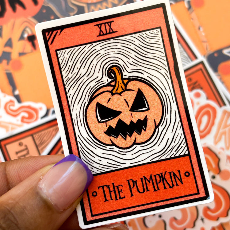 The Pumpkin halloween 🎃 vinyl sticker