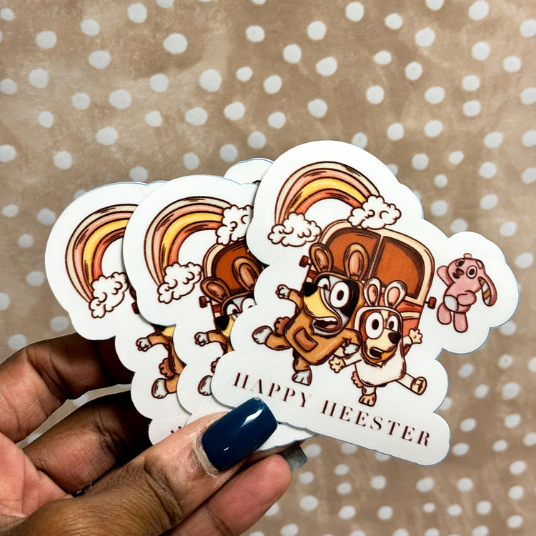 Happy Heester Vinyl Sticker