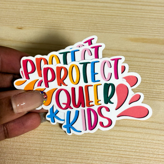 Protect Queer Kids Sticker PRIDE