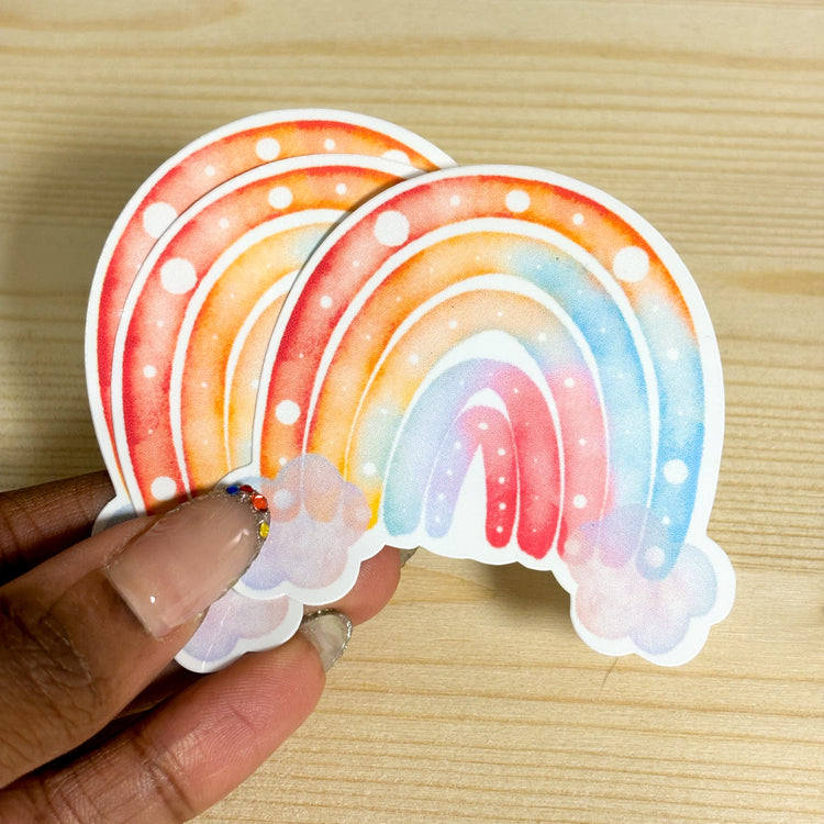 Watercolor Rainbow Sticker PRIDE