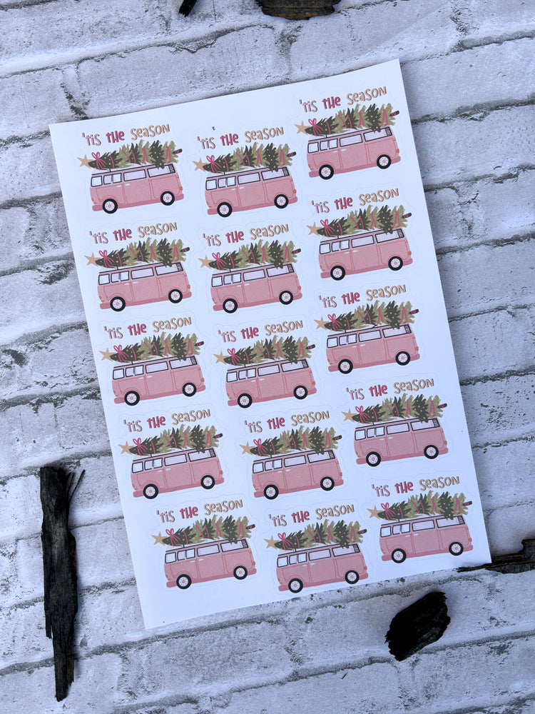 Tis' The Season Sticker Sheet