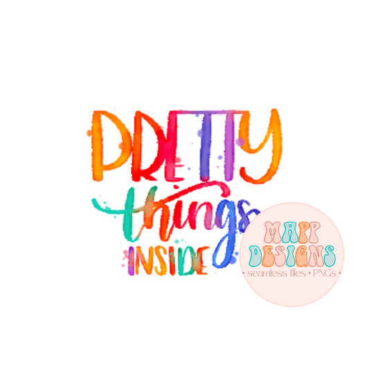 Pretty Things Inside Sticker Sheet