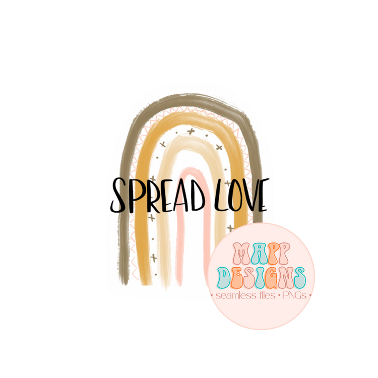 Spread Love Vinyl Sticker